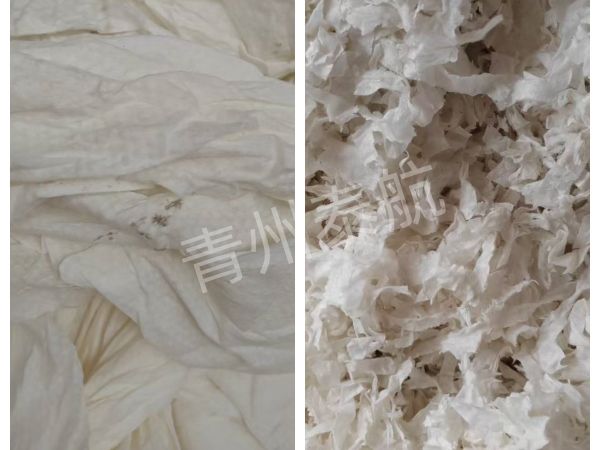 腈纶切断效果对比